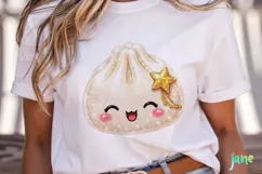 Glitter Christmas Dumpling Clipart Product Image 2