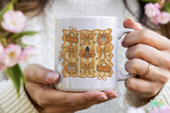 Pumpkin Autumn Coquette Bow Sublimation Product Image 3