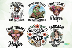 Funny Sarcastic Sublimation Product Image 3