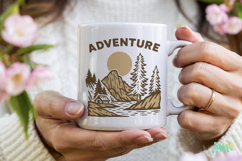 Vintage Outdoor Adventure &amp; Camping SVG Product Image 3