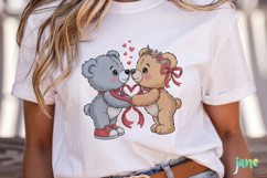 Valentine Teddy Bear Clipart Product Image 5