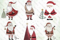 Whimsical Santa Clipart Sublimation Product Image 3