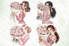 Coquette Valentine Bundle Clipart Product Image 3