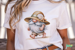 Watercolor Beach Gnome Clipart Product Image 2