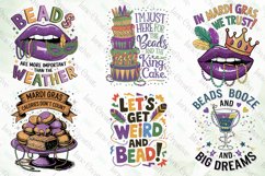 Mardi Gras Sublimation Clipart Bundle Product Image 2