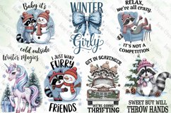 Winter Quotes Clipart Sublimation Product Image 3