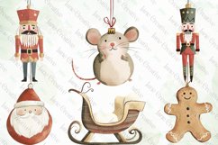 Christmas Ornament Sublimation Clipart Product Image 3