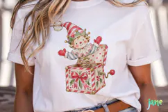 Cozy Christmas Watercolor Clipart Product Image 2