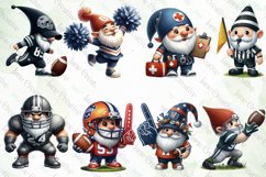 American Football Gnomes Sublimation Product Image 3