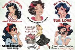 Funny Anti-Valentine Sublimation Clipart Product Image 3