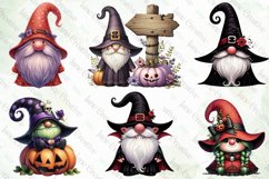 Halloween Gnome Sublimation Clipart Product Image 3