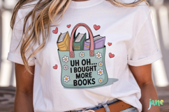 Girly Bookish PNG Product Image 5