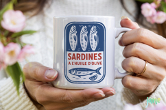 Retro Sardines SVG PNG Sublimation Product Image 3