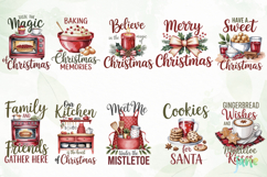 Christmas Kitchen Towel Sublimation Product Image 2