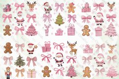 Coquette Pink Christmas Sublimation Product Image 3