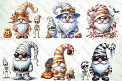 Halloween Gnomes Clipart Sublimation Product Image 3