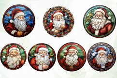 Stained Glass Painting of Santa Claus Product Image 3