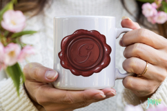 Red Wax Stamp Letter Clipart Product Image 3
