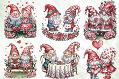 Valentine Gnome Couple Sublimation Product Image 3