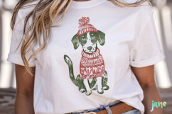 Watercolor Vintage Christmas Clipart Product Image 3