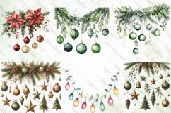 Christmas Garland PNG Clipart Product Image 3