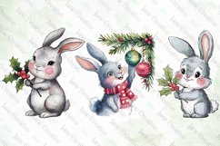 Woodland Christmas Bunny Sublimation Product Image 4