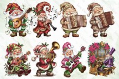 Christmas Gnome Musicians Sublimation Product Image 4