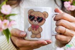 Valentine Teddy Bear Clipart Product Image 4