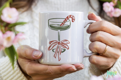 Watercolor Vintage Christmas Clipart Product Image 4