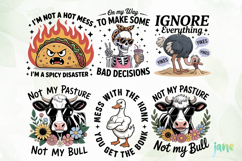 Funny Sarcastic Sublimation Product Image 2