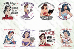 Sarcastic Pin-up Girl Sublimation Product Image 3