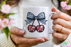 America Cherry 4th of July Sublimation Product Image 4