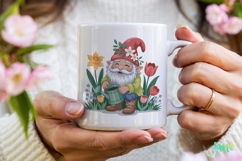 Spring Gnome Clipart Product Image 4