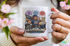 Funny Dad Sticker PNG Product Image 4