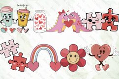Groovy Valentine Png Sublimation Product Image 4