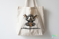 Quirky Bat Clipart Sublimation Product Image 4