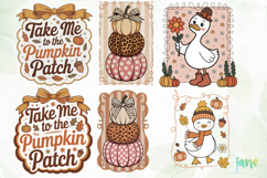 Preppy Coquette Fall Sublimation Clipart Product Image 4