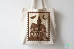 Halloween Postage Stamp SVG Product Image 4