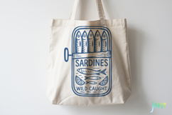 Retro Sardines SVG PNG Sublimation Product Image 3