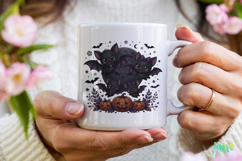 Gothic Halloween Sublimation PNG Product Image 4