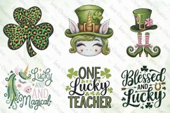 St Patrick Bundle Sublimation Clipart Product Image 2