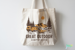 Vintage Outdoor Adventure &amp; Camping SVG Product Image 4