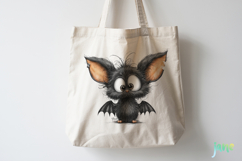 Quirky Bat Clipart Sublimation Product Image 4