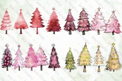 Hand-Drawn Christmas Tree Sublimation Product Image 4