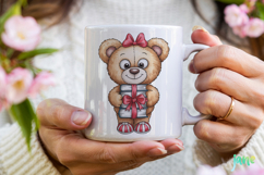 Valentine Teddy Bear Clipart Product Image 4