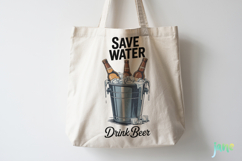 Beer And Coffee Themed Kitchen Towel PNG Product Image 2