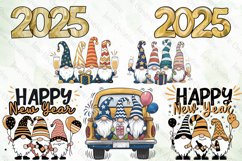 New Year Gnomes 2025 Sublimation Product Image 4