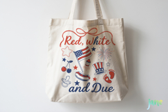 Coquette Bow 4th Of July Svg Product Image 4