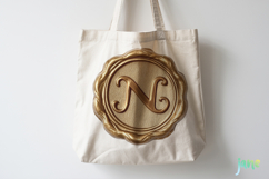 Gold Wax Stamp Letter Clipart Product Image 4