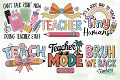 Teacher Png Bundle Sublimation Product Image 2
